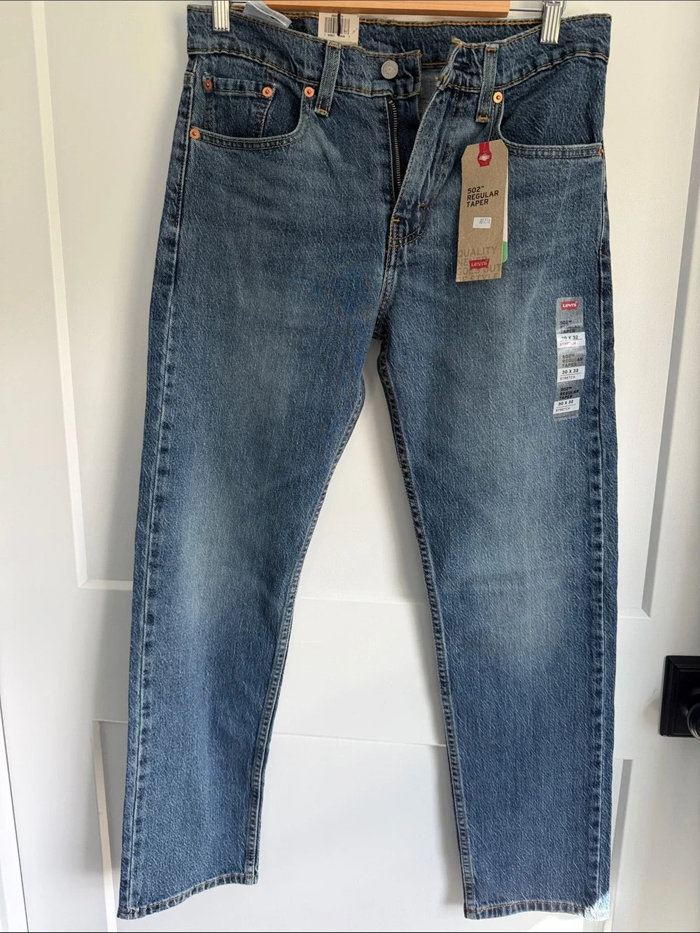 Levi's Men’s Medium Blue Straight Leg Jeans